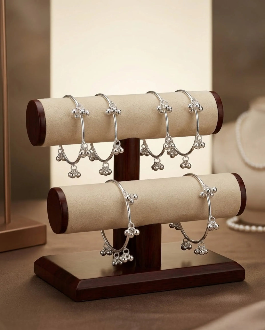 Viral Silver Kashmiri Ghungru Bangles for Sale in Lahore