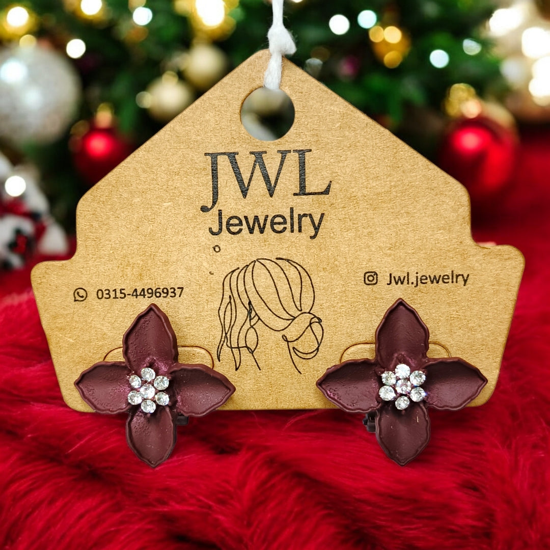 Flower Stud Earrings